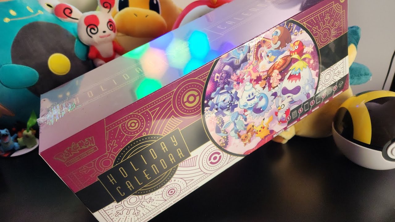 ADVENT CALENDAR 🗓️ Opening The Official Pokémon TCG Holiday