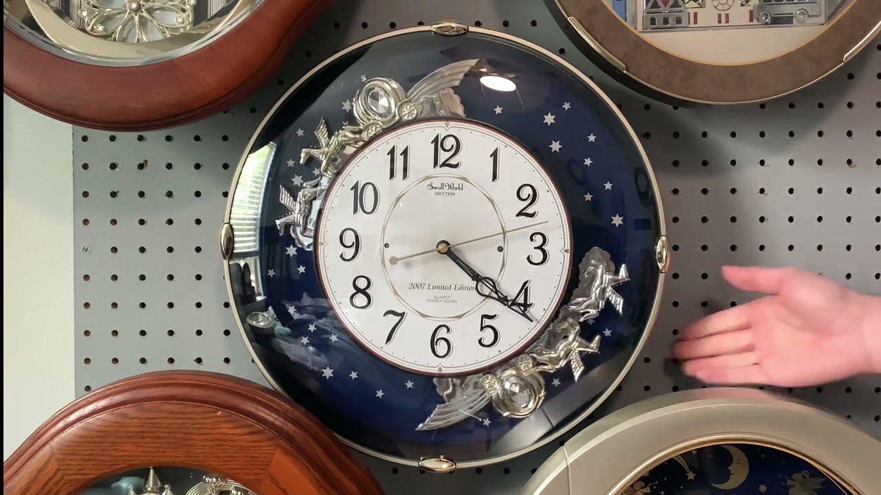 Small World Rhythm 2007 Limited Edition からくり時計 (4MH784) All