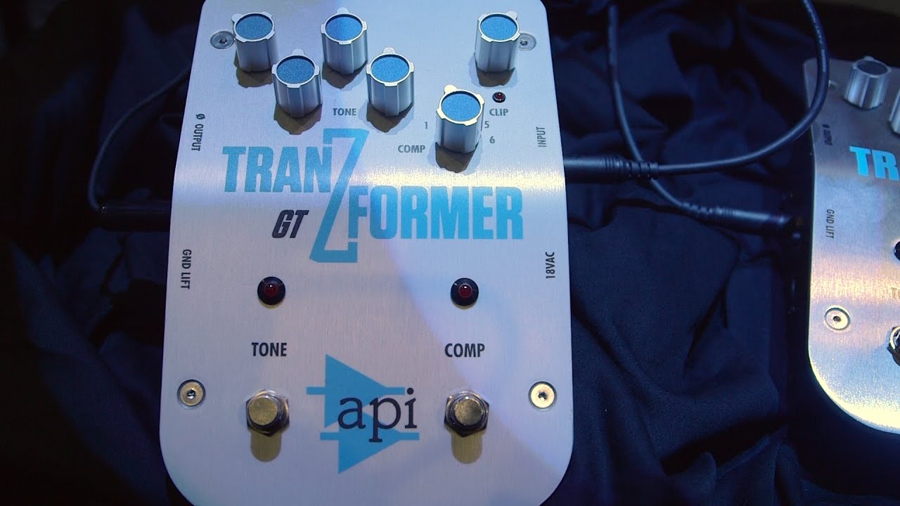 API - Tranzformer GT & LX Guitar Pedals - AES 20126 - YouTube