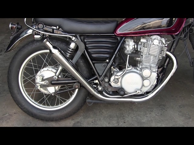 MOTOR ROCK】SR400/500用 2%er トランペットマフラー スリップオン