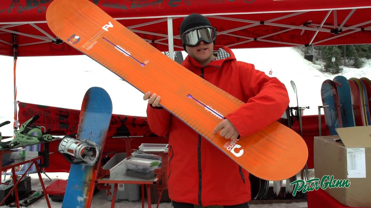 2013 Burton Custom Flying V Snowboard Video Review from Peter