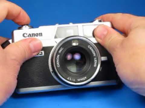Canon Canonet QL17 Testing - YouTube
