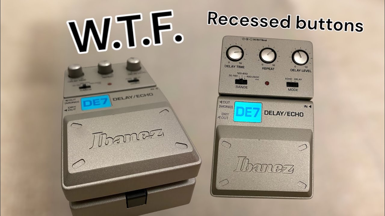 IBANEZ- DE7-DELAY / ECHO… celebrating a year on YouTube. - YouTube