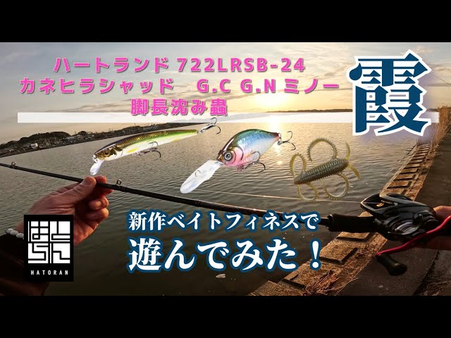 Kasumi Waters] I tried out Heartland's new bait finesse lure, the
