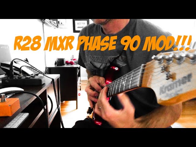 R28 MXR Phase 90 Mod - What Does It Sound Like? - YouTube