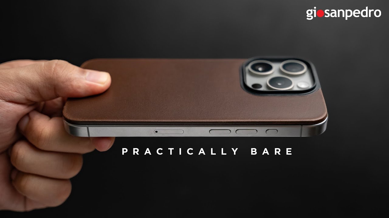 Sexiest iPhone Protection - Nomad Magnetic Leather Back (ASMR