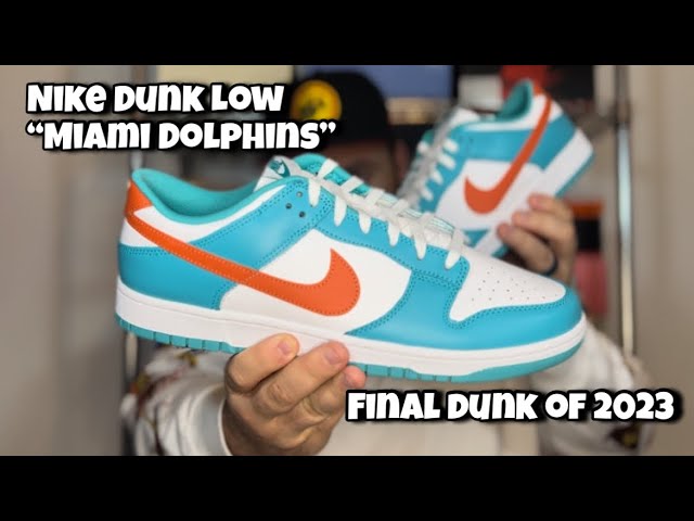 Nike Dunk Low “Miami Dolphins”. The BEST Dunk Sneakers of 2023! My
