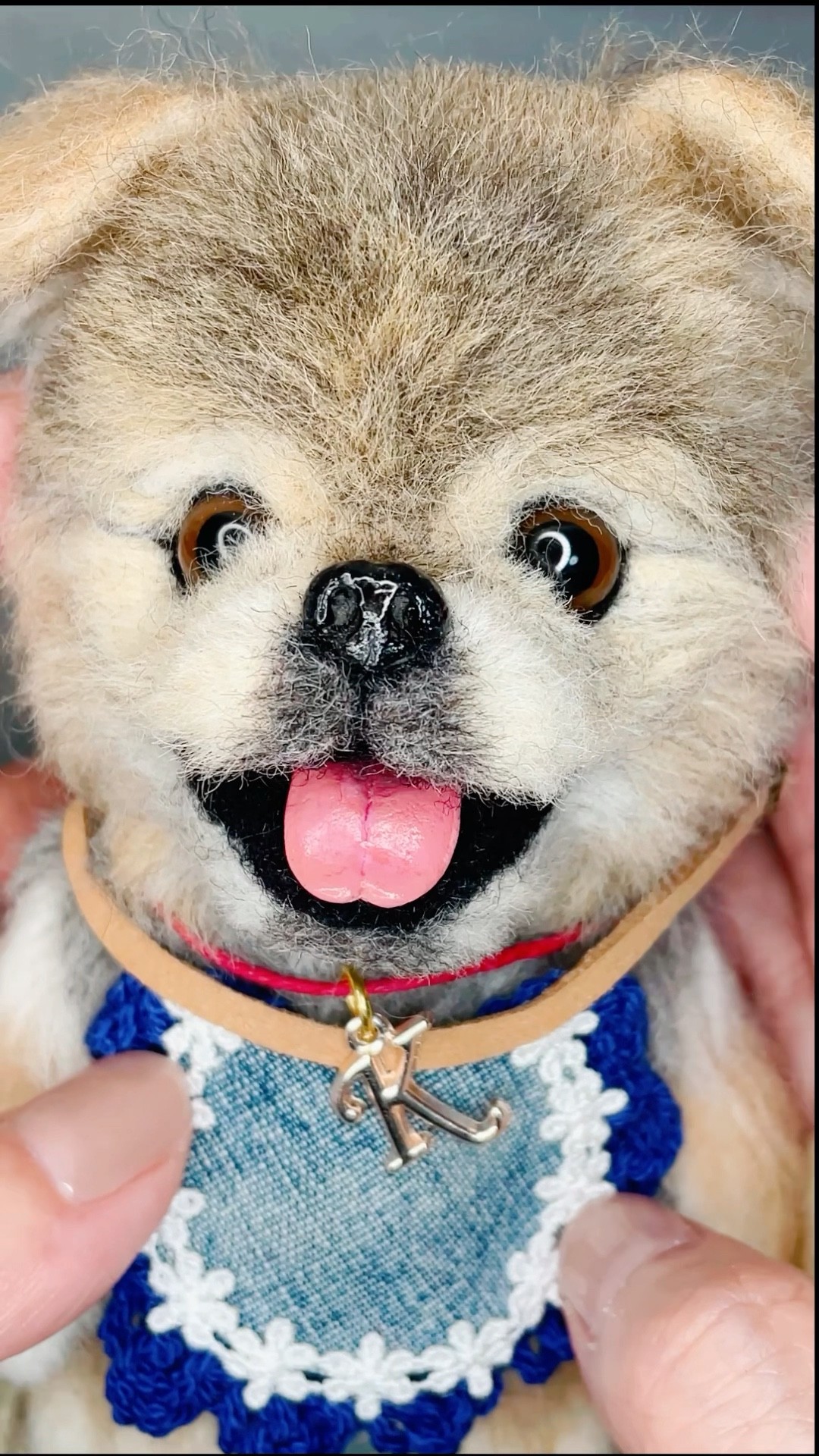 羊毛フェルト #オーダー作品#くぅ太ちゃん#shorts #ペキポメ