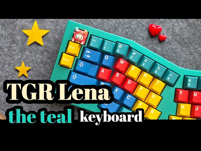 TGR Lena 키보드💚 타이핑 사운드 | TGR Lena, the teal - YouTube