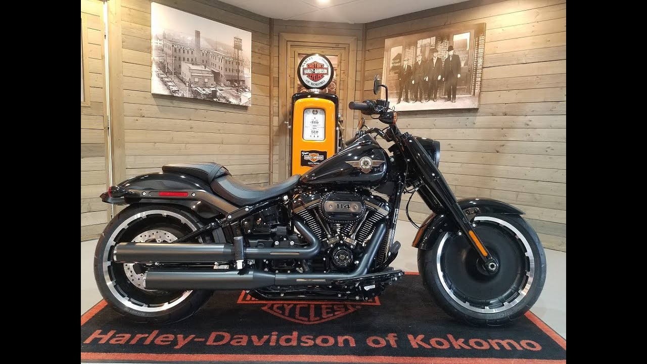 2020 Harley-Davidson Fat Boy 30th Anniversary FLFBSANV-Vivid Black