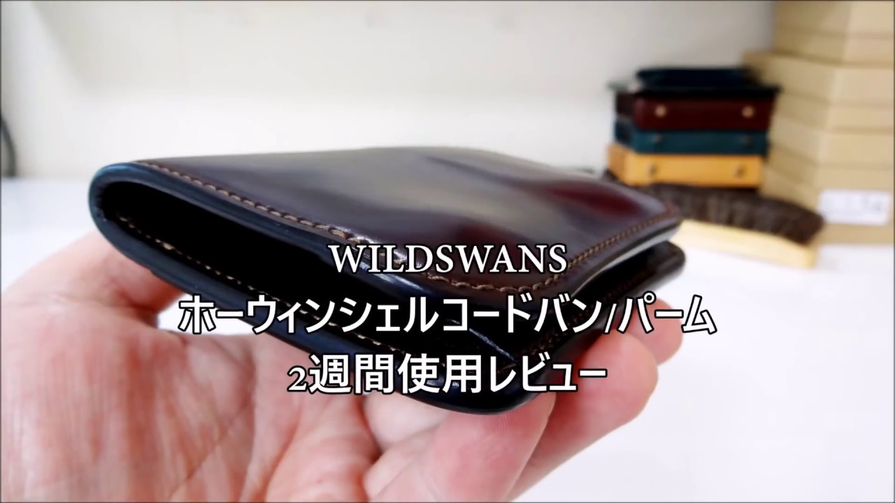 WILDSWANS PALM（パーム）2週間使ってみたレビュー動画 ホーウィン