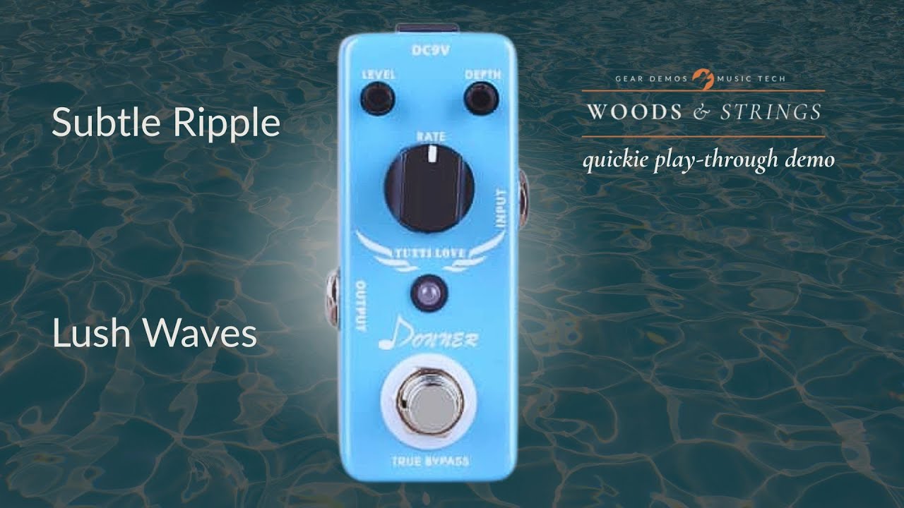 Donner Tutti Love Chorus Play-Through Quickie - YouTube