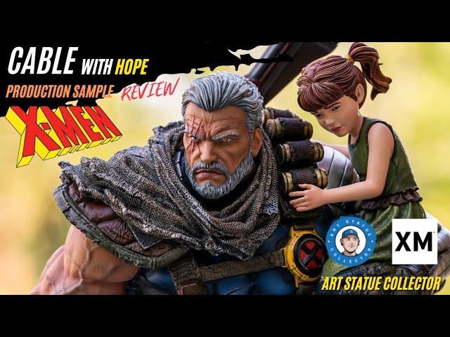 1/4 Scale Cable with Hope *production sample* review | XM Studios