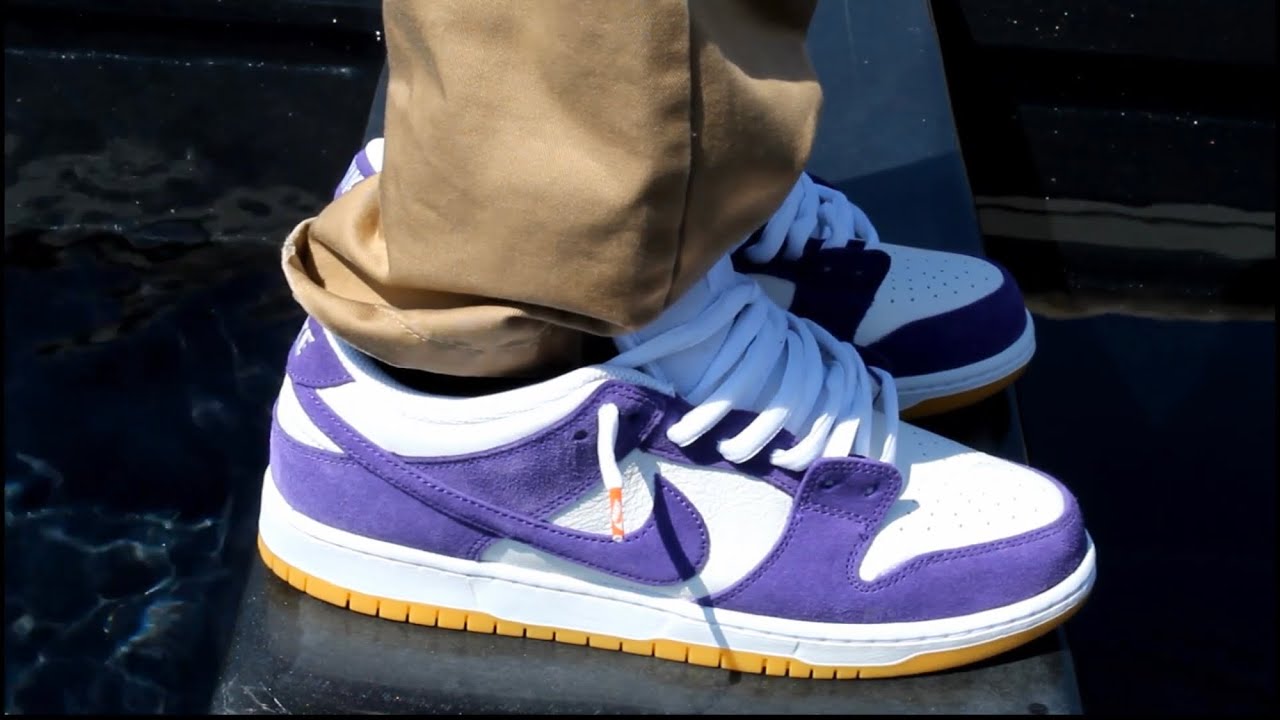 Nike SB Dunk Low Orange Label Court Purple ISO Review and on Feet