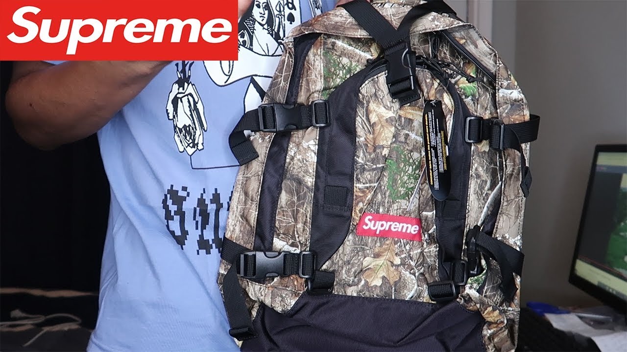 SUPREME FW19 BACKPACK REVIEW - YouTube