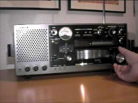 Sony ICF-6800 Orange - YouTube