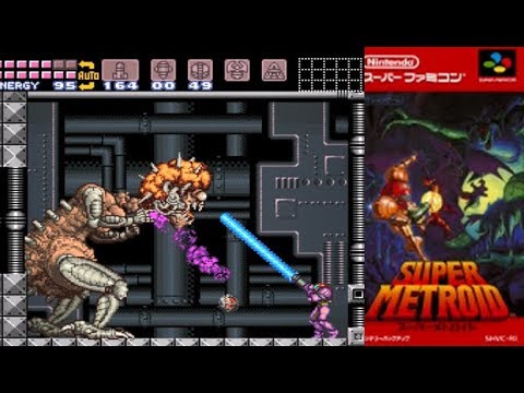 マザーブレイン戦、エンディング】 スーパーメトロイド ミニスーファミ
