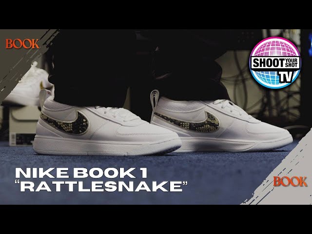 Nike Book 1 Rattlesnake Early Look + On Foot - YouTube