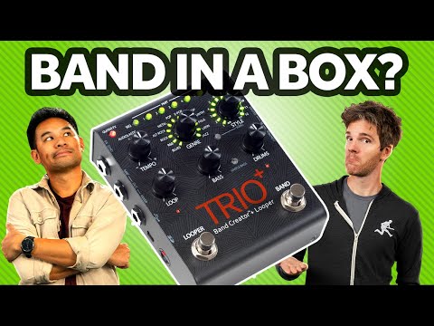 Challenging The DigiTech Trio Plus- Your Band In A Box? - YouTube