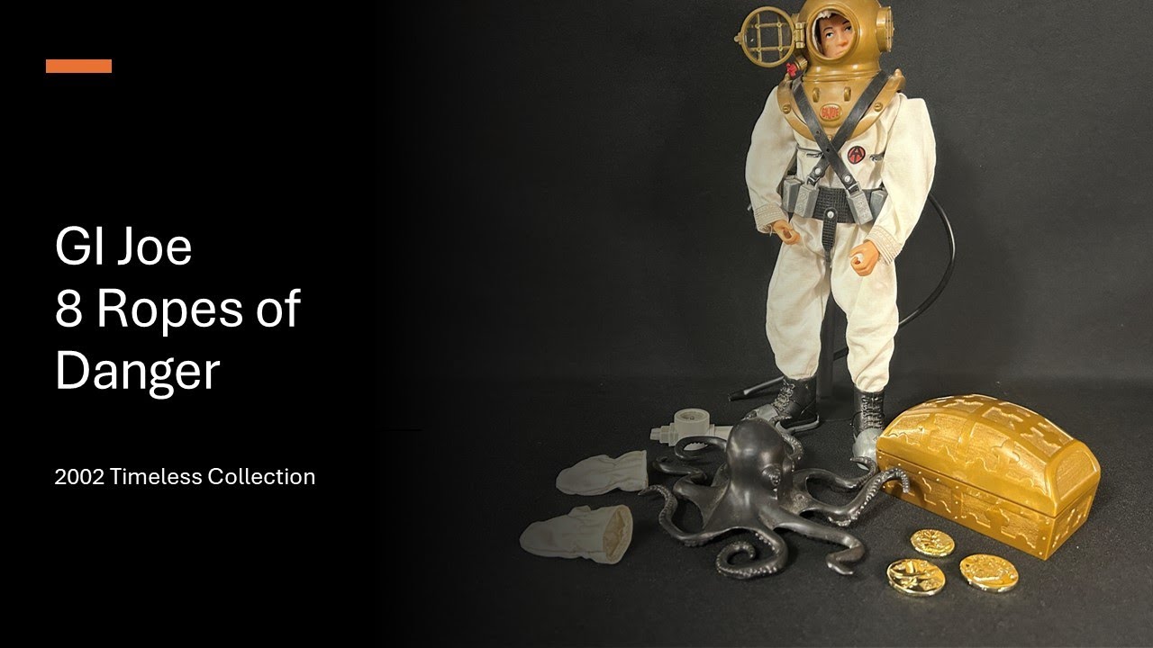 GI Joe 8 Ropes of Danger 2002 Timeless Collection series review