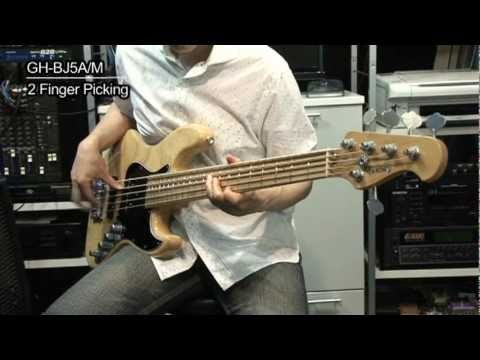 エレキベース「HISTORY（ヒストリー） GH-BJ5A/M」の紹介 - YouTube