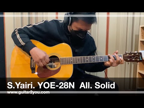 S.Yairi YOE-28N All Solid - YouTube
