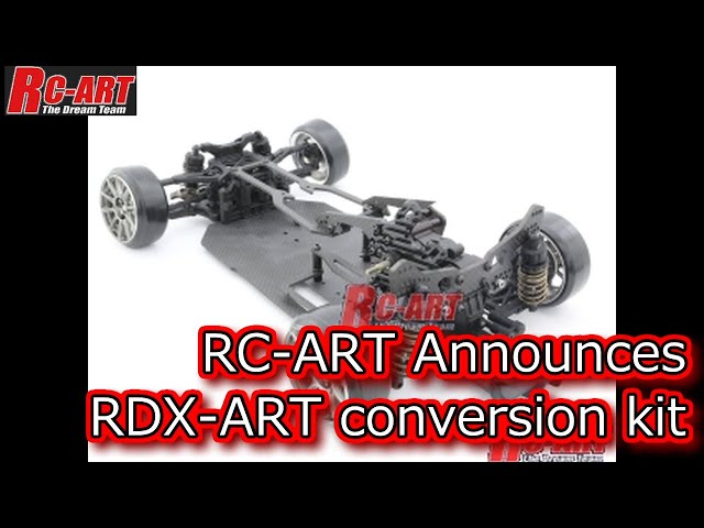 ENG SUB] RC DRIFT：RC-ART Announces RDX-ART conversion kit - YouTube