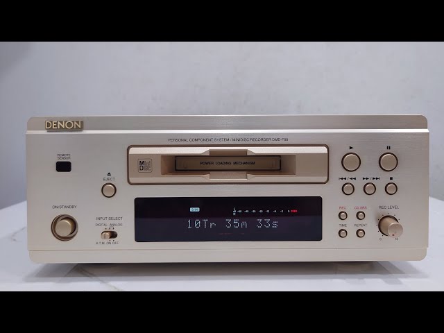 MD Denon DMD-F88 đọc ghi tốt, DAC có mồi, như mới. Giá 1tr1 - YouTube
