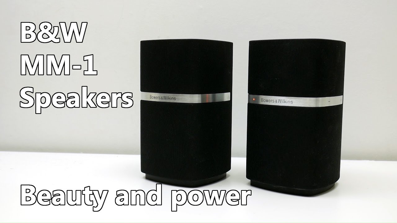Bowers and Wilkins MM-1 PC Speakers review - YouTube