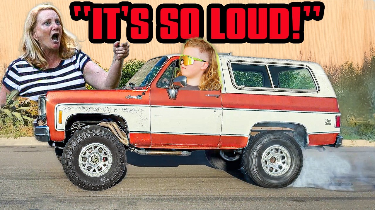 Zac's 9.3L (572ci) Squarebody K5 Jimmy - YouTube