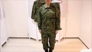 楯桜 迷彩戦闘服3型 - YouTube