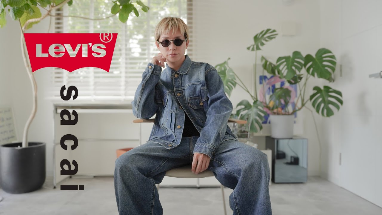 sacai × Levi's] The item I wanted most this season 🔥 I managed to