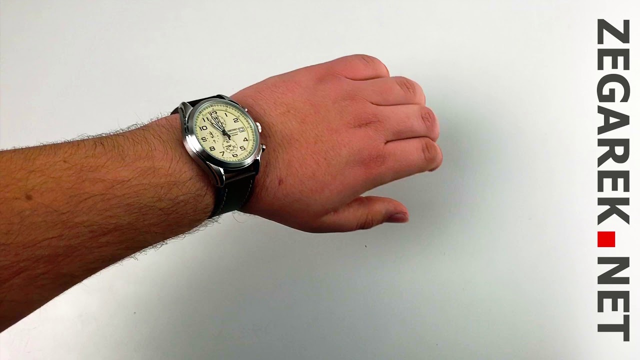 Seiko Chronograph SSB273P1 - Zegarek.net - YouTube