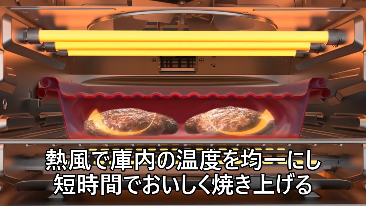 大型ファンを搭載したクイジナートのオーブントースター「エアフライ
