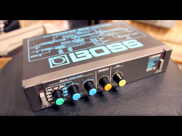 BOSS RPS-10 DIGITAL PITCH SHIFTER / DELAY : overview and