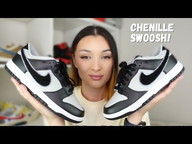LOOKING FOR A NEW DUNK? NIKE DUNK LOW CHENILLE SWOOSH - YouTube