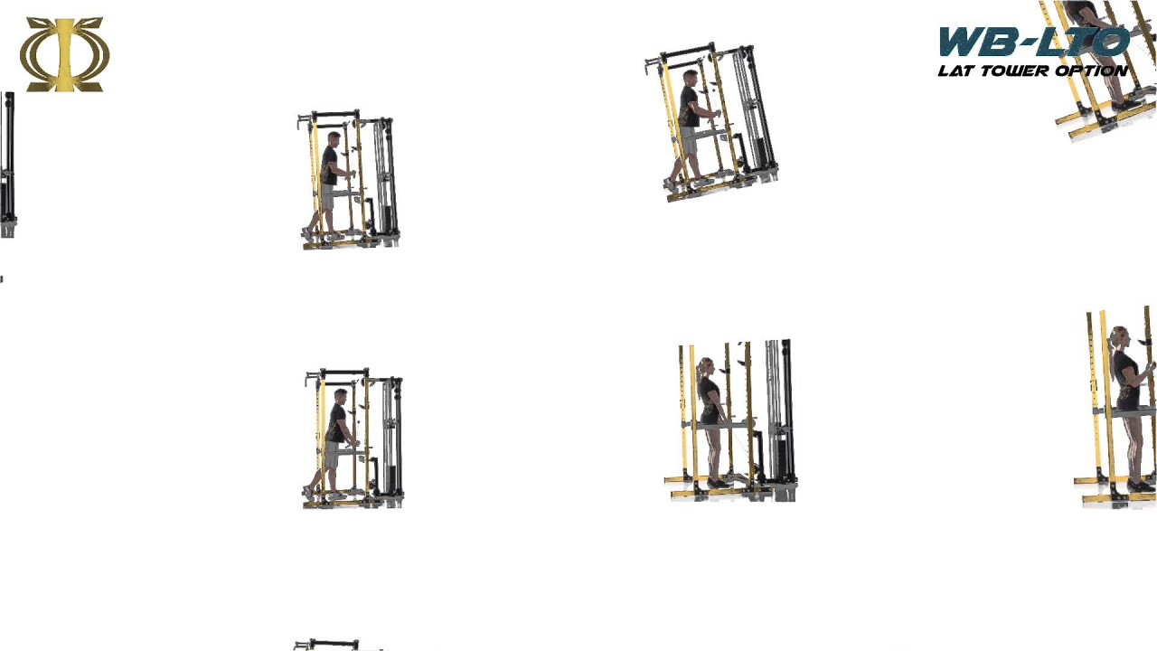 パワーテック トレーニング ギア ラットタワー オプション 黒 WB-LTO20