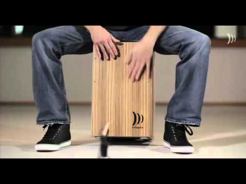 Schlagwerk la Peru Zebrano Cajon - YouTube