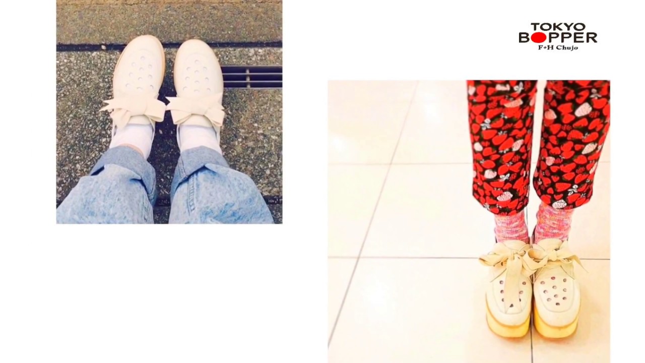 TOKYO BOPPER ribbon shoes platform トーキョーボッパー リボン