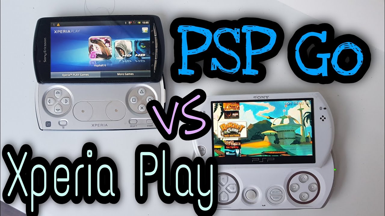 PSP Go Versus Xperia Play - YouTube
