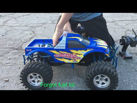 Tamiya Terra Crusher: running correctly - YouTube