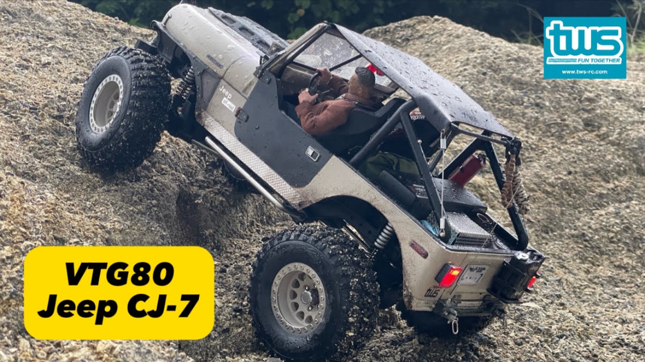 超おすすめ！1/10スケールクローラー【tws VTG80 Jeep CJ-7】スケール