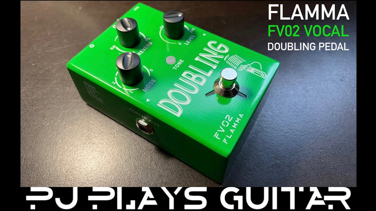 Flamma FV02 Vocal Doubling Pedal - YouTube