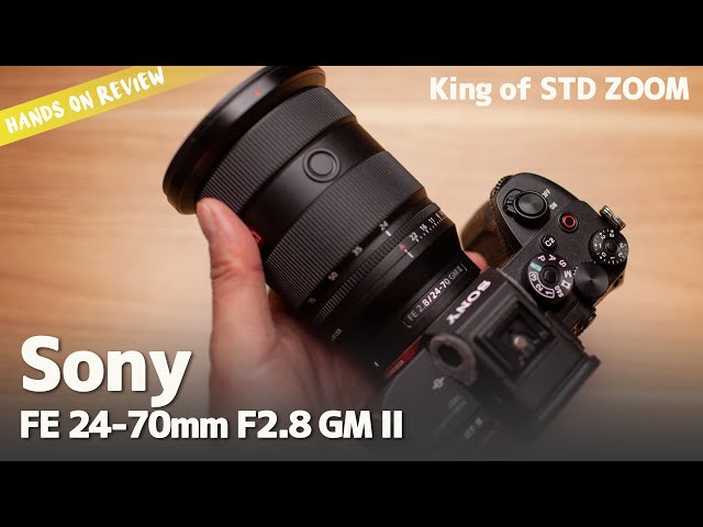 The new Sony FE 24-70mm F2.8 GM II SEL2470GM2 king of standard