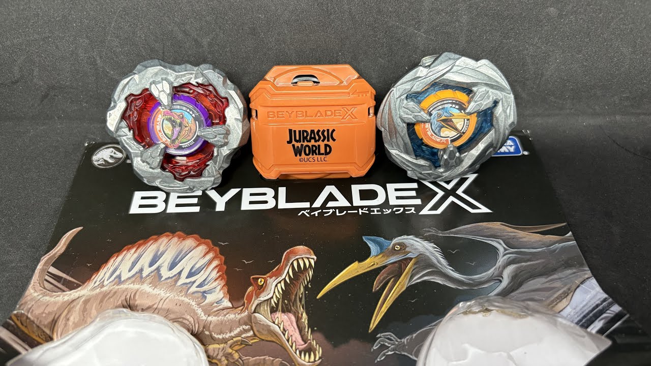 ベイブレードX】ジュラシック・ワールドコラボベイ！？ BX-00 ダブル
