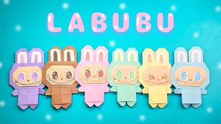 Origami] How to make LABUBU - YouTube