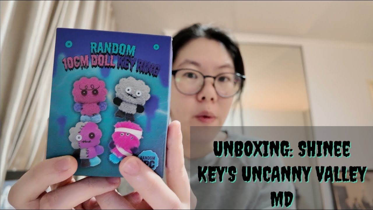 UNBOXING: SHINEE'S KEY UNCANNY VALLEY MERCH | RANDOM 10CM DOLL KEY