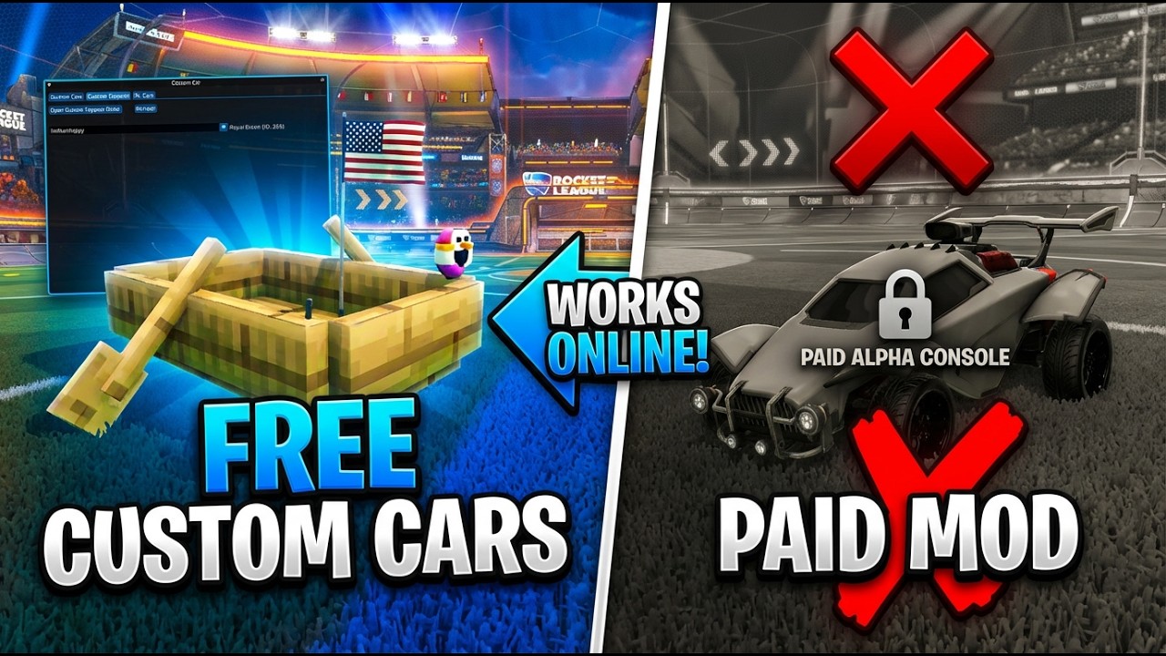 How to use ANY Car for FREE Online *NEW* (BakkesMod Plugin) - YouTube