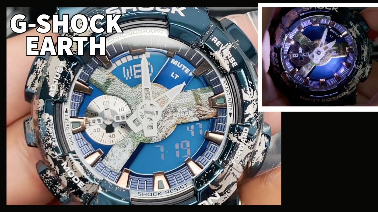 G-SHOCK Earth Edition - GM110EARTH-1 - PLANET Series Just Like