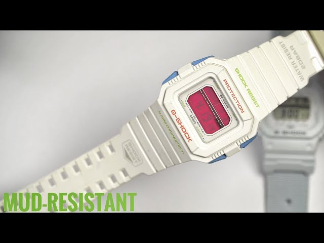 Square GLS-5500 G-Lide G-Shock watch review - YouTube